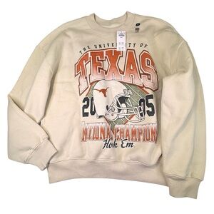 Hollister University of Texas Longhorns Sweatshirt Men's Small NCAA Football Top